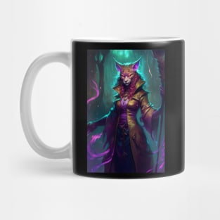 Female Caracal Warlock Mug